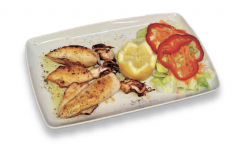 CALAMARES A LA PLANCHA