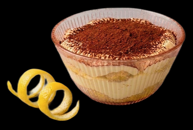 HOMEMADE LIMONCELLO CREAM TIRAMISU