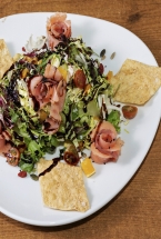 ENSALADA DE SALM�N Y CREMA BALS�MICA